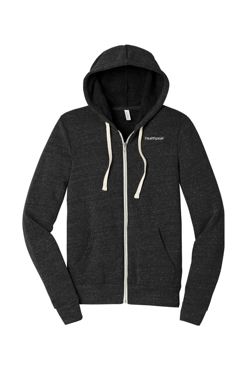 BELLA+CANVAS Unisex Triblend Sponge Fleece Full-Zip Hoodie