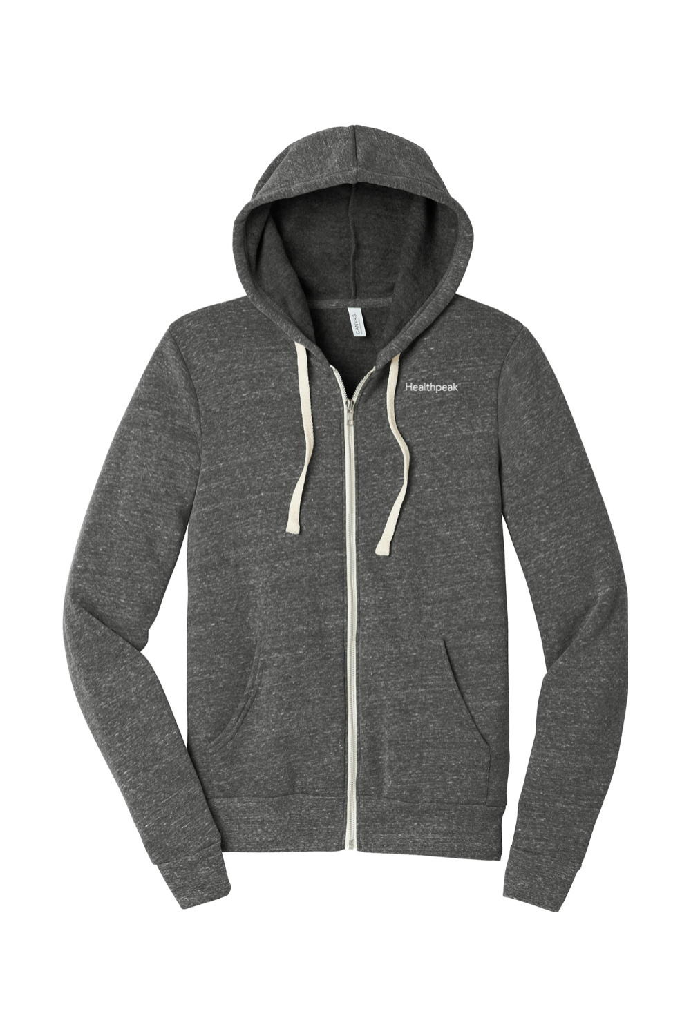 BELLA+CANVAS Unisex Triblend Sponge Fleece Full-Zip Hoodie